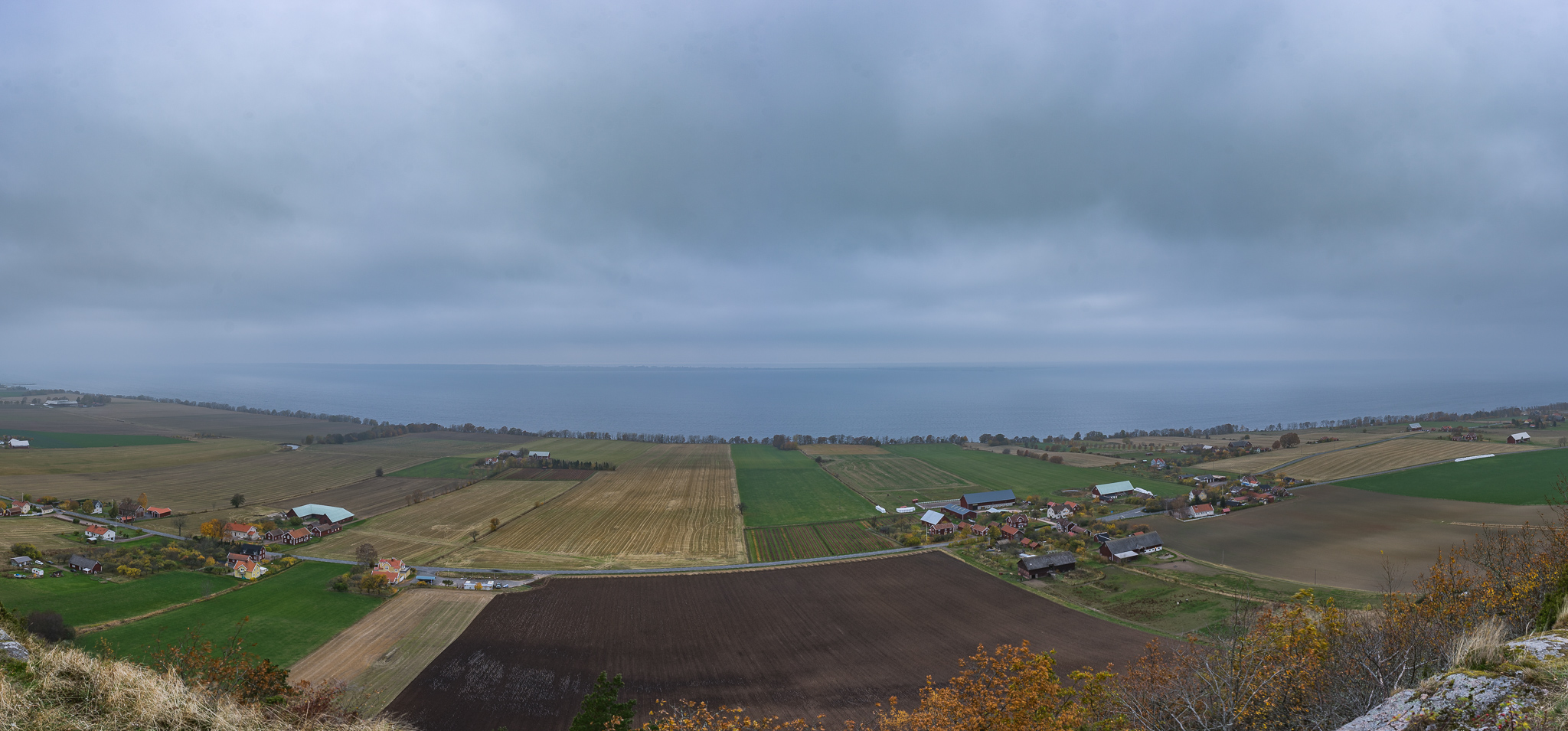 Gränna landsbyggd panorama - 20151101